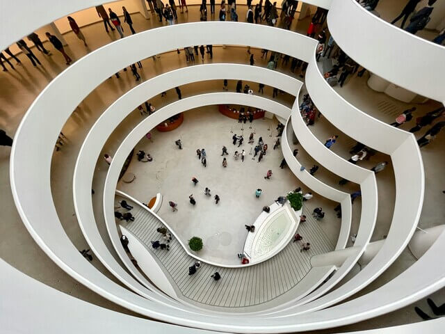 Intérieur Musée Guggenheim New York